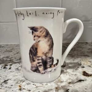 Charming Cat Design Mug